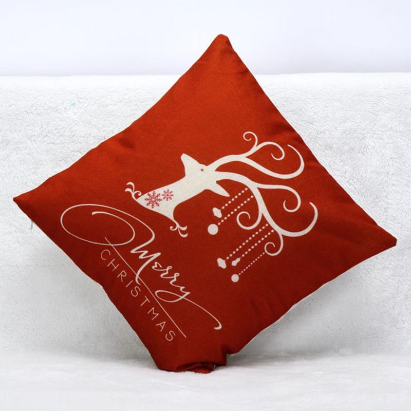 Vintage Christmas Series Deer Throw Pillow Case Linen Cotton Square Sofa Cushion Cover, White
Vintage Christmas Series Deer Throw Pillow Case Linen Cotton Square Sofa Cushion Cover, White
