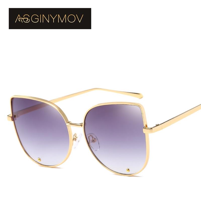 AS GINYMOV Luxury Cat Eye Sunglasses for Women Classic Outdoor Alloy Glasses Frame Sun Glasses Men Women UV Protection Shades
AS GINYMOV Luxury Cat Eye Sunglasses for Women Classic Outdoor Alloy Glasses Frame Sun Glasses Men Women UV Protection Shades