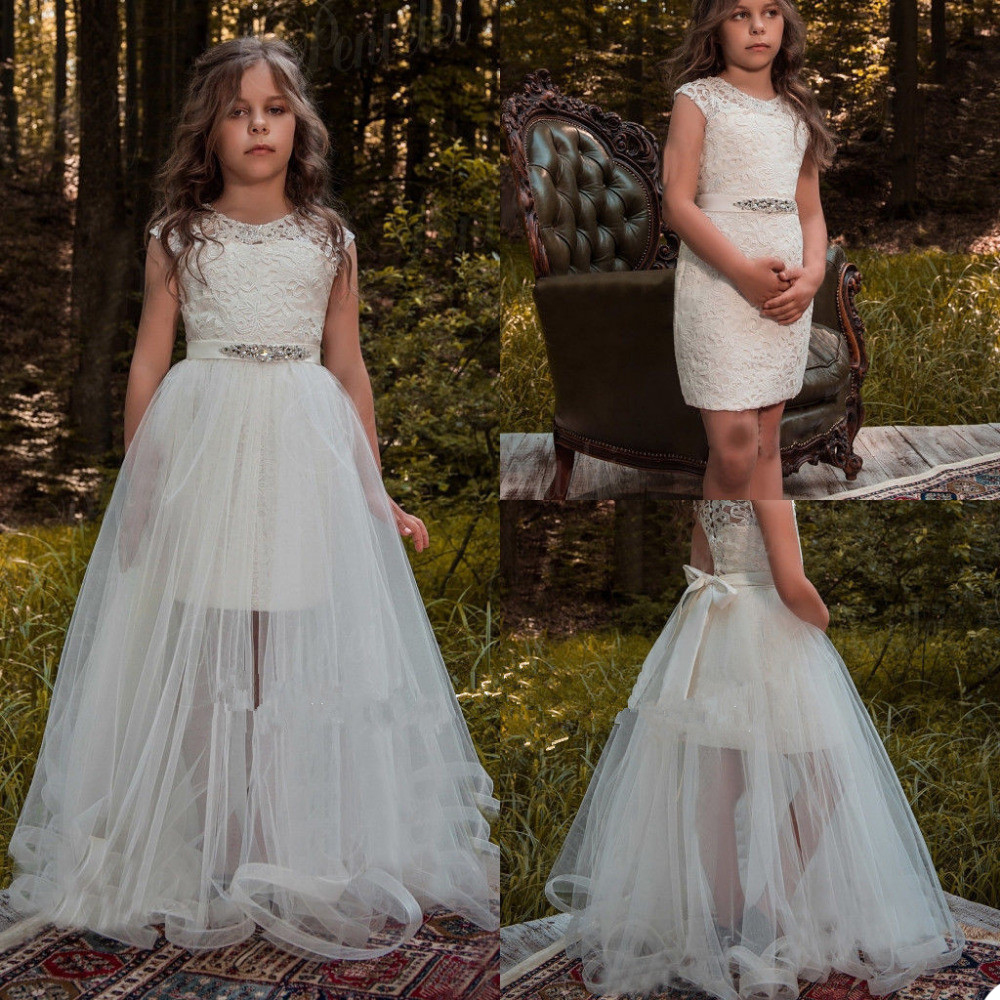 Luxury Flower Girls Dresses Jewel Appliques Lace Kids Formal Wear Custom Made Button Back Birthday Toddler Pageant Gowns 2021 Fashion, Chocolate
Luxury Flower Girls Dresses Jewel Appliques Lace Kids Formal Wear Custom Made Button Back Birthday Toddler Pageant Gowns 2021 Fashion, Chocolate