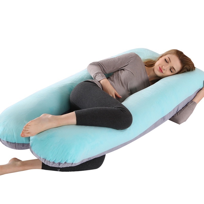U-Shape pillow maternity Pregnancy Pillow for pregnant women to sleep woman reusable cotton pads maternity pillow cushion 201117