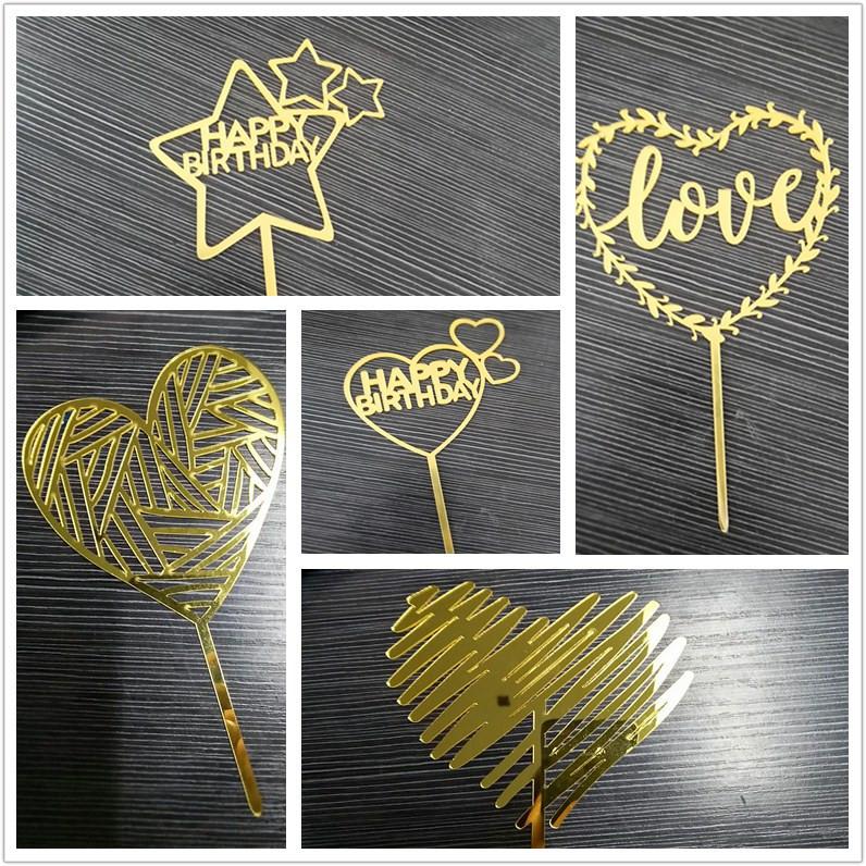 Valentine's Day Cake Toppers Acrylic Card Love Pentagram Happy Birthday Cupcake Cake Toppers for Kids Birthday Party Decorations
Valentine's Day Cake Toppers Acrylic Card Love Pentagram Happy Birthday Cupcake Cake Toppers for Kids Birthday Party Decorations