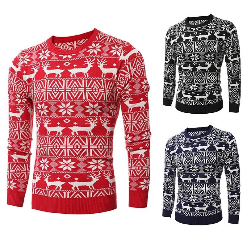 ZOGAA Fashion Christmas Snowflower Prints Pullover Winter Sweater Men Black O-Neck Warm Sweaters Men's Elk Kersttrui Knitwear
ZOGAA Fashion Christmas Snowflower Prints Pullover Winter Sweater Men Black O-Neck Warm Sweaters Men's Elk Kersttrui Knitwear