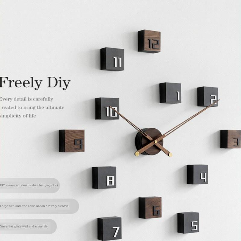 Nordic Creative Diy Wall Clock Wood Living Room Silent Self Adhesive Wall Clock Sticker Decoration Watch Background Gift
Nordic Creative Diy Wall Clock Wood Living Room Silent Self Adhesive Wall Clock Sticker Decoration Watch Background Gift