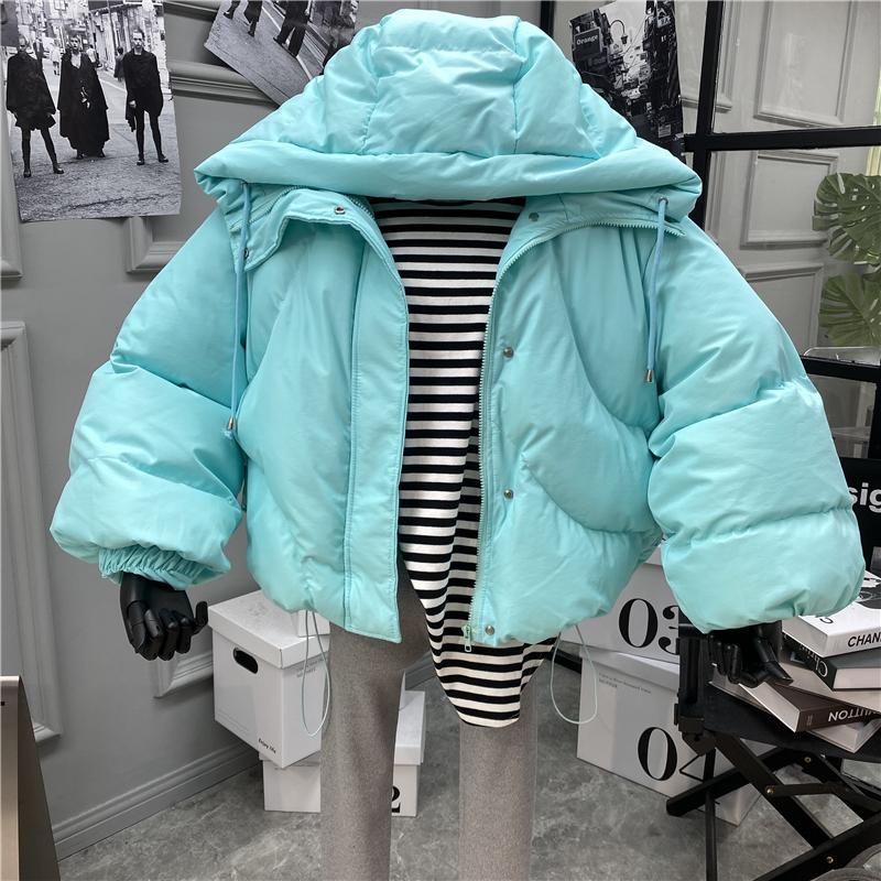 2020 new fashion casual adult women's clothing Hooded drawstring padded jacket to keep warm Bread jacket, Beige
2020 new fashion casual adult women's clothing Hooded drawstring padded jacket to keep warm Bread jacket, Beige