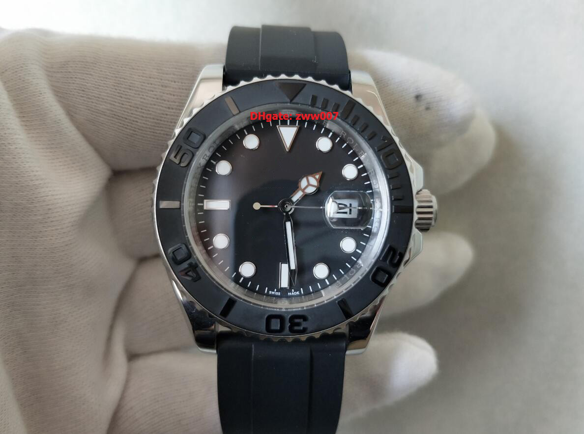 Topselling High Quality Wristwatches 40mm 116655 Oysterflex Black Dial Asia 2813 Movement Automatic Mens Men's Watch Watches
Topselling High Quality Wristwatches 40mm 116655 Oysterflex Black Dial Asia 2813 Movement Automatic Mens Men's Watch Watches