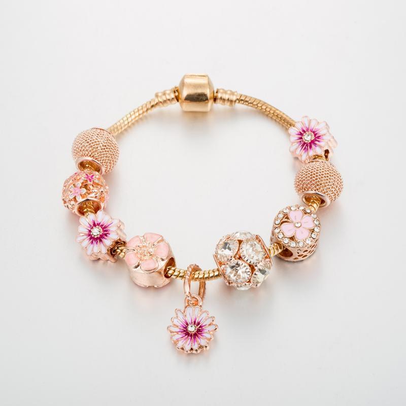 ANNAPAER 2020 Daisy Charm Red Glass Beads Bracelets Bangles For Women Fit Original Bracelet For Girls DIY Jewelry Gift B200041, Golden;silver
ANNAPAER 2020 Daisy Charm Red Glass Beads Bracelets Bangles For Women Fit Original Bracelet For Girls DIY Jewelry Gift B200041, Golden;silver