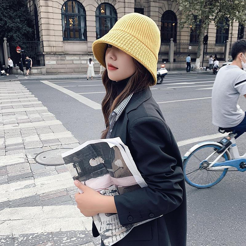 Vintage basin hat lady autumn and winter net red ocean gas bucket fisherman hat Korean version of the daily dome female tide, Black
Vintage basin hat lady autumn and winter net red ocean gas bucket fisherman hat Korean version of the daily dome female tide, Black