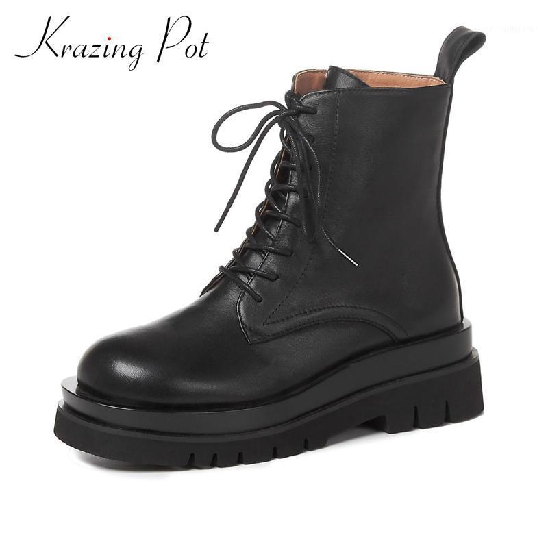 krazing pot new genuine leather beauty lady dating thick high heel winter shoes round toe keep warm zipper women ankle boots L821, Black
krazing pot new genuine leather beauty lady dating thick high heel winter shoes round toe keep warm zipper women ankle boots L821, Black