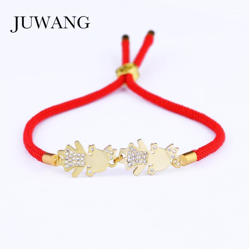 JUWANG Women Two Crown Girls CZ Red Rope Thread String Bracelet Silver Color Cubic Zirconia For Gril kids Christmas Gift1
JUWANG Women Two Crown Girls CZ Red Rope Thread String Bracelet Silver Color Cubic Zirconia For Gril kids Christmas Gift1