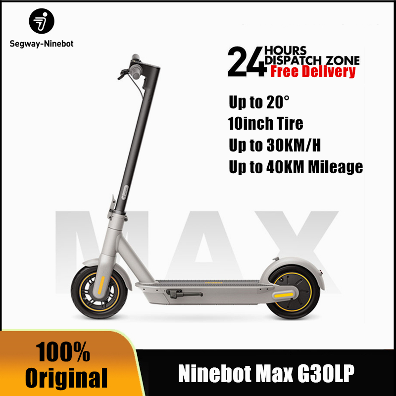 2021 Original KickScooter 30km/h Ninebot MAX G30LP Electric Scooters with Ninebot APP Dual Brake Patinete Eletrico 10inch
2021 Original KickScooter 30km/h Ninebot MAX G30LP Electric Scooters with Ninebot APP Dual Brake Patinete Eletrico 10inch