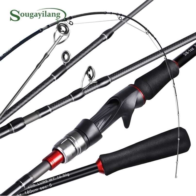 Sougayilang 1.8M 2.1M Carbon Fiber Spinning Casting Fishing Rod Baitcasting for Bass Pike Crap Caña De Pescar 220224
Sougayilang 1.8M 2.1M Carbon Fiber Spinning Casting Fishing Rod Baitcasting for Bass Pike Crap Caña De Pescar 220224