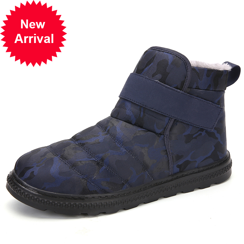 Men winter-proof snowboots snow couple warm stuffed skin ankle unissex wear-resistant boots winter shoes big 38-47, Blue
Men winter-proof snowboots snow couple warm stuffed skin ankle unissex wear-resistant boots winter shoes big 38-47, Blue