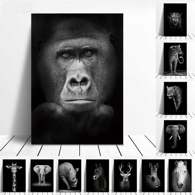 New Designer Canvas Painting Animal Wall Art Lion Elephant Deer Zebra Posters and Prints Wall Pictures for Living Room Decoration Home Decor
New Designer Canvas Painting Animal Wall Art Lion Elephant Deer Zebra Posters and Prints Wall Pictures for Living Room Decoration Home Decor