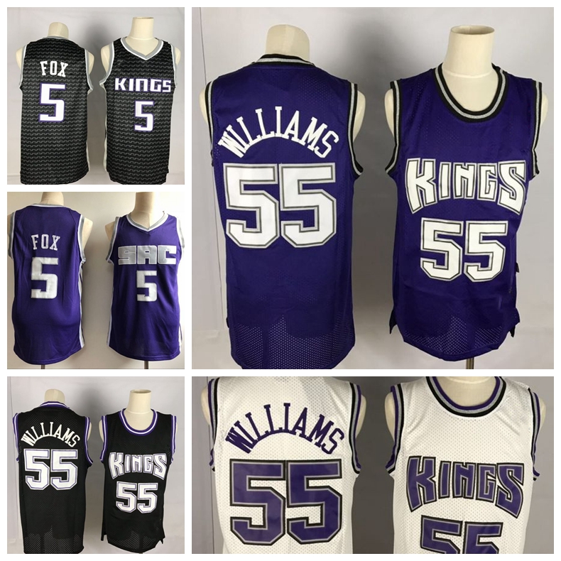 NCAA Jason 55 Williams Jersey Mens De'Aaron 5 Fox Cheap Retro College Basketball Jerseys Stitche White Black
NCAA Jason 55 Williams Jersey Mens De'Aaron 5 Fox Cheap Retro College Basketball Jerseys Stitche White Black