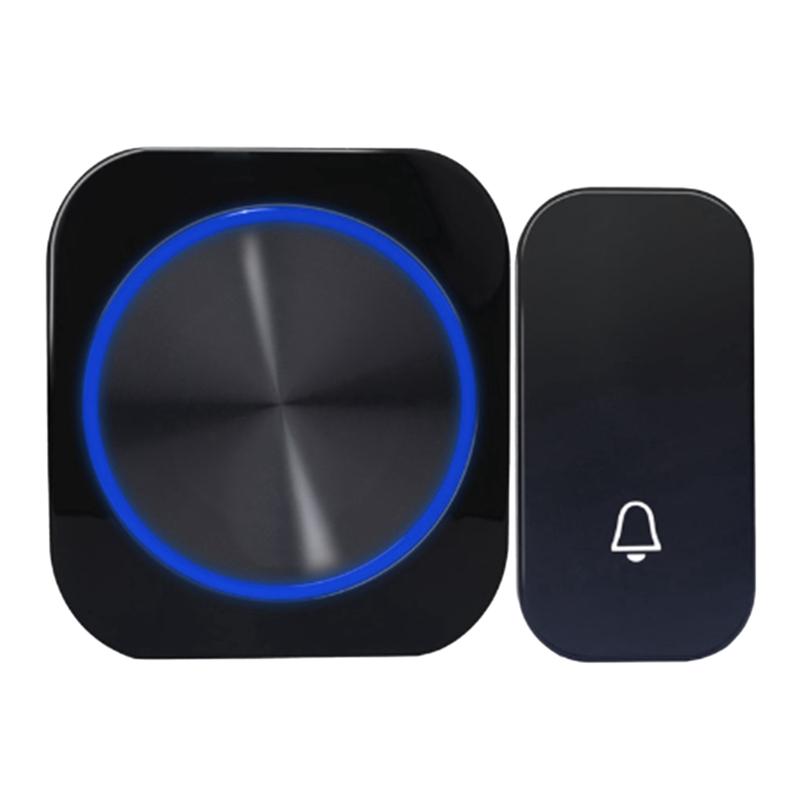 SMATRUL Self-Powered Waterproof Wireless Doorbell Night Light Home Doorbell 1 Button 1 Receiver EU Plug
SMATRUL Self-Powered Waterproof Wireless Doorbell Night Light Home Doorbell 1 Button 1 Receiver EU Plug