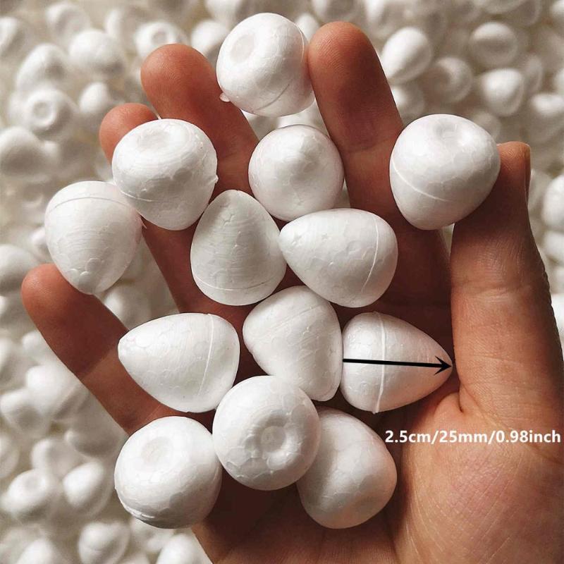 2.5cm 50/60pcs Natural White Styrofoam Balls For DIY And Nylon Stocking Flower Accessories 25mm 0.98inch, Height 2.5cm 50pcs
2.5cm 50/60pcs Natural White Styrofoam Balls For DIY And Nylon Stocking Flower Accessories 25mm 0.98inch, Height 2.5cm 50pcs