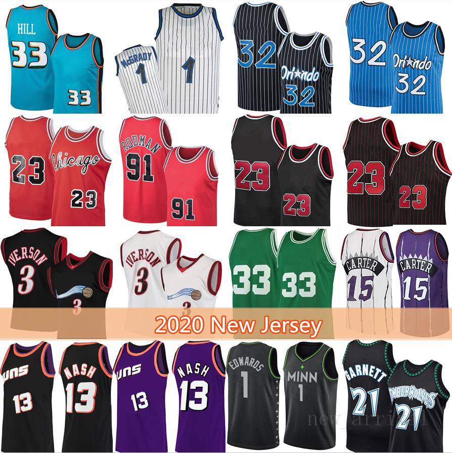Kevin Vince 21 Garnett 3 Allen 15 Carter Iverson Basketball Jersey Grant 33 1 Isiah Hill Thomas Penny Hardaway Steve Bull 13 Nash Mesh Mens, Black;red
Kevin Vince 21 Garnett 3 Allen 15 Carter Iverson Basketball Jersey Grant 33 1 Isiah Hill Thomas Penny Hardaway Steve Bull 13 Nash Mesh Mens, Black;red