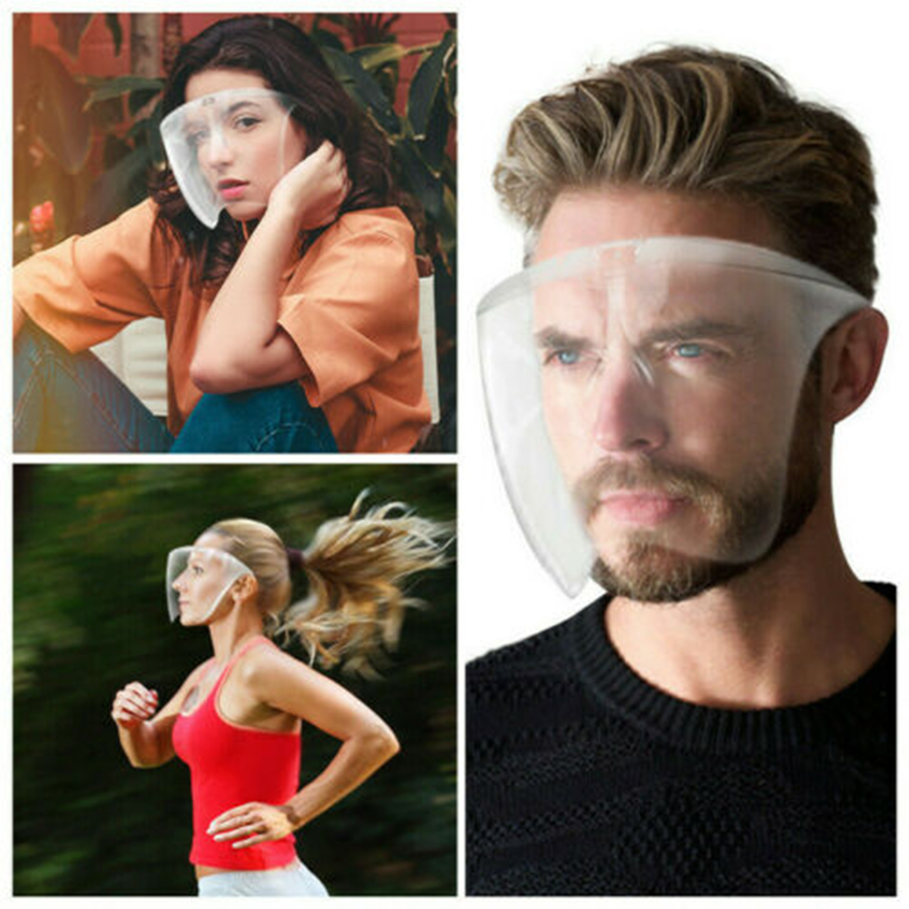 US Shipping Clear Face shield Safety Protective mask Full Face Cover Film Tool Anti-fog Premium PPE Material Party Masks
US Shipping Clear Face shield Safety Protective mask Full Face Cover Film Tool Anti-fog Premium PPE Material Party Masks