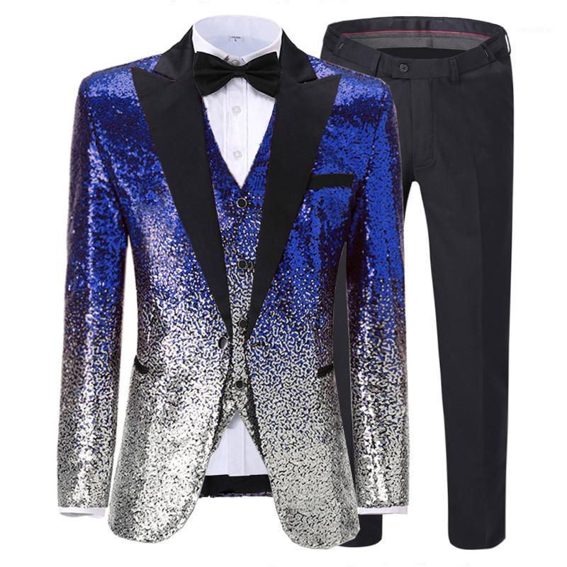 Men's suit Shiny Royal Blue Sequins Suit Slim Fit Green Tuxedos For Party Wedding Banquet Prom Stage Costume (Blazer+Vest+Pant)1, Teal-silver
Men's suit Shiny Royal Blue Sequins Suit Slim Fit Green Tuxedos For Party Wedding Banquet Prom Stage Costume (Blazer+Vest+Pant)1, Teal-silver