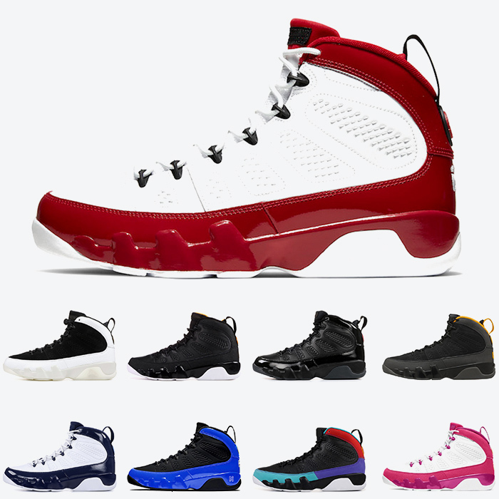 

Top Quality Gym Red Jumpman 9 9s mens shoes Satin\r\r Racer Blue Snakeskin White Bred Sports Sneakers eur 47, Shippingfees