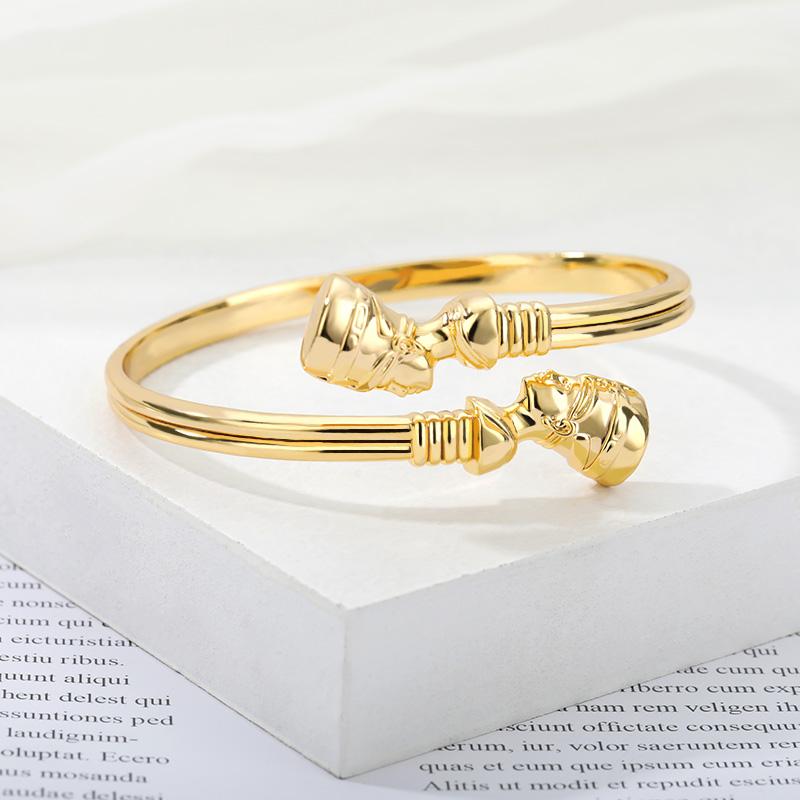 Egyptian Queen Bangles For Men Women Gold Stainless Steel African Bracelet Chain Punk Hip Hop Bracelets Jewlery Gift 2020 BFF
Egyptian Queen Bangles For Men Women Gold Stainless Steel African Bracelet Chain Punk Hip Hop Bracelets Jewlery Gift 2020 BFF