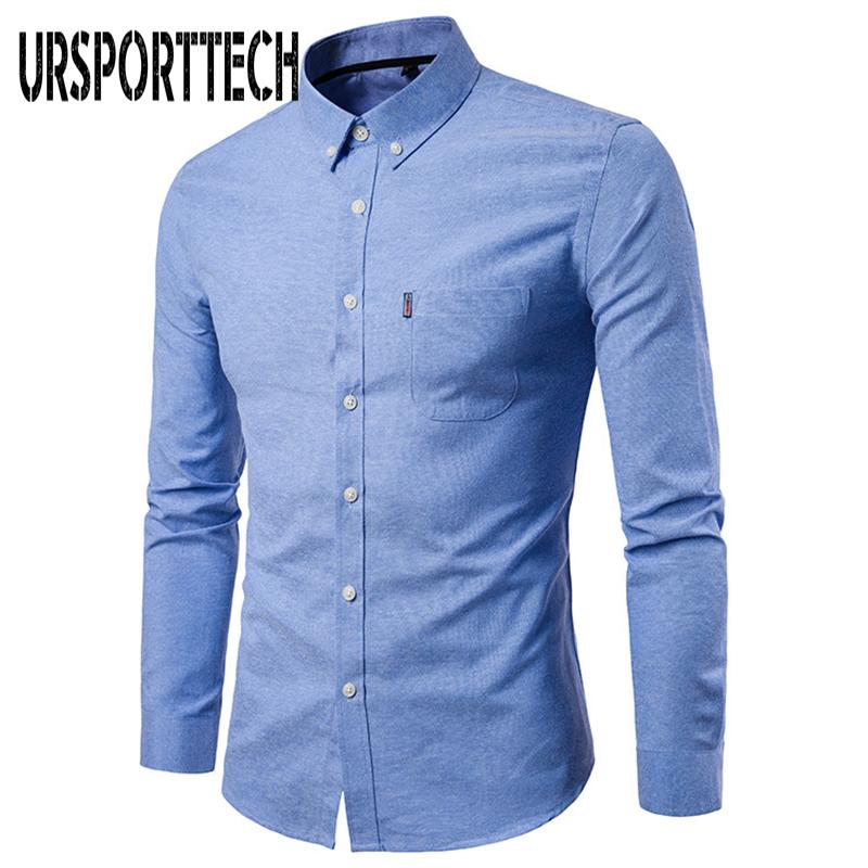 New Men Long Sleeve Solid Oxford Dress Shirt with Left Chest Pocket High-quality Male Casual Regular-fit Tops Button Down Shirts, Black
New Men Long Sleeve Solid Oxford Dress Shirt with Left Chest Pocket High-quality Male Casual Regular-fit Tops Button Down Shirts, Black