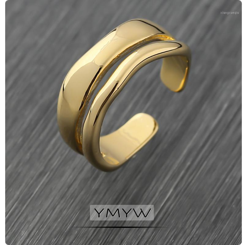 Cluster Rings YMYW Ring For Women Gold Copper Open Irregular Geometric Metal 2022 Charm Korean Temperament Adjustable Finger Jewelry, Golden;silver
Cluster Rings YMYW Ring For Women Gold Copper Open Irregular Geometric Metal 2022 Charm Korean Temperament Adjustable Finger Jewelry, Golden;silver