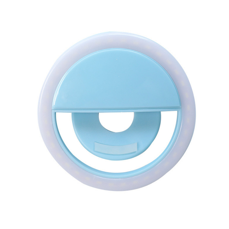 Selfie Ring Mobile Phone Clip Lens Light Lamp Litwod Led Bulbs Emergency Dry Battery For Photo Camera Well Smartphone Beauty