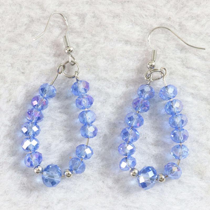 Newly multicolor earrings crystal glass abacus beads hot sale women weddings party gift a pair B9821
Newly multicolor earrings crystal glass abacus beads hot sale women weddings party gift a pair B9821