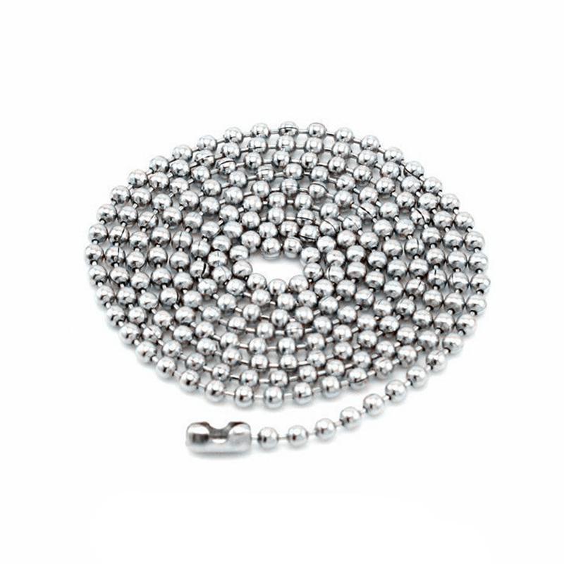 Round Beads Stainless Steel Women Men's Chains Steampunk Collier Collares Necklaces Costume Jewelry Accessories Retail Wholesale
Round Beads Stainless Steel Women Men's Chains Steampunk Collier Collares Necklaces Costume Jewelry Accessories Retail Wholesale