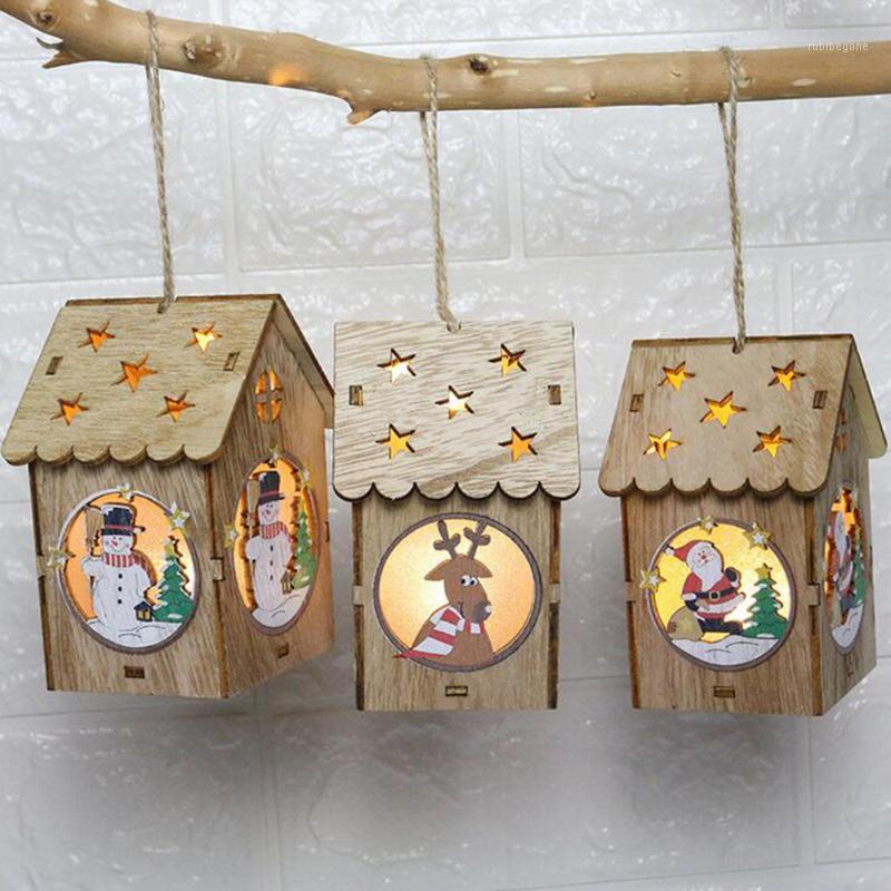 LED Light Wooden Dolls House Villa Christmas Ornaments Xmas Tree Hanging Decor 2018 New Year 10301
LED Light Wooden Dolls House Villa Christmas Ornaments Xmas Tree Hanging Decor 2018 New Year 10301