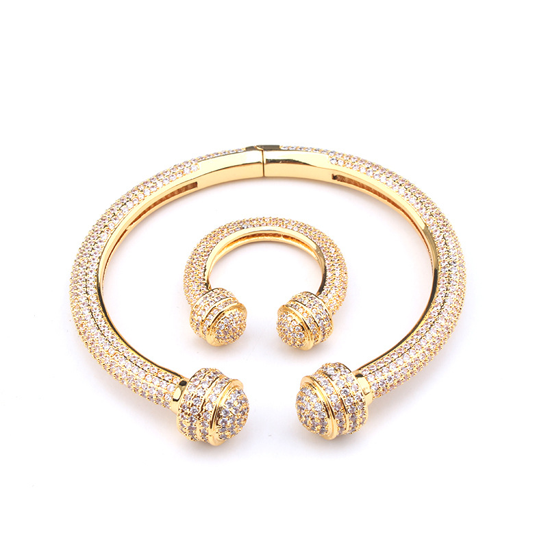 2020 fashionable womens temperament full of diamond bracelet ring set womens bracelets silver gold cuff bracelet bangles friendship bracelet, Black
2020 fashionable womens temperament full of diamond bracelet ring set womens bracelets silver gold cuff bracelet bangles friendship bracelet, Black