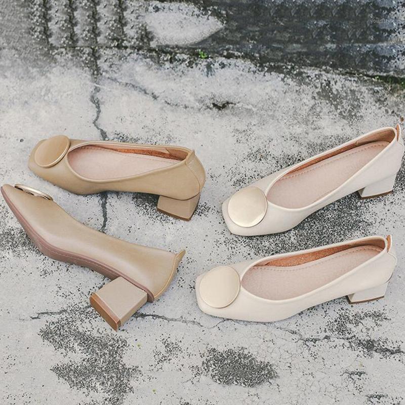 new brand soft leather shallow single shoes woman luxury metal decoration square toe pumps cozy retro chunky femme moccasins1, Beige
new brand soft leather shallow single shoes woman luxury metal decoration square toe pumps cozy retro chunky femme moccasins1, Beige