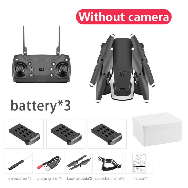 KK6 Foldable RC Drone Headless Mode Altitude Hold Helicopter One Button Return Mini Drone Toy Gift for Kids with 3*Battery
KK6 Foldable RC Drone Headless Mode Altitude Hold Helicopter One Button Return Mini Drone Toy Gift for Kids with 3*Battery