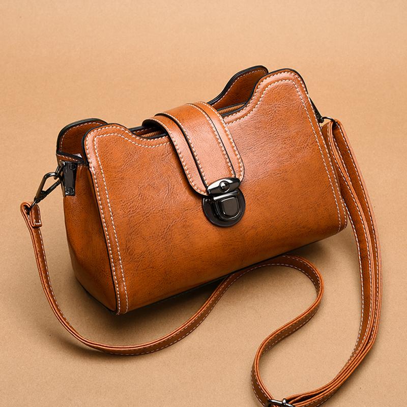 2020 New Vintage Women Small Handbags High Quality Oil Wax Ladies Shoulder Messenger Bags Women Mini Crossbody Bags, Black
2020 New Vintage Women Small Handbags High Quality Oil Wax Ladies Shoulder Messenger Bags Women Mini Crossbody Bags, Black