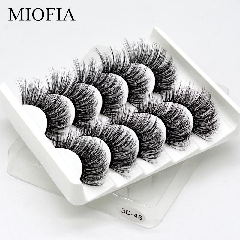 MIOFIA 5 Pairs Natural False Eyelashes 3D Mink Lashes Best Lashes Handmade High Quality Eyelash Bundle Eyelash Extension Makeup
MIOFIA 5 Pairs Natural False Eyelashes 3D Mink Lashes Best Lashes Handmade High Quality Eyelash Bundle Eyelash Extension Makeup
