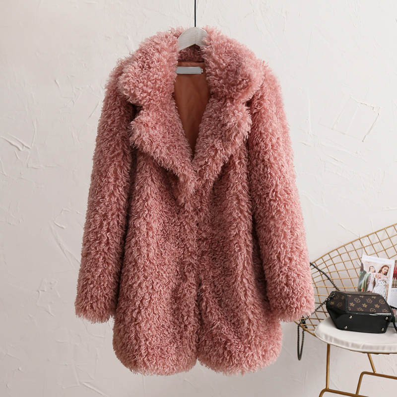Winter Thick Faux Fur Coat Women Fluffy Pink Teddy Outfit Jacket Streetwear Warm Furry Overcoat Shaggy Outerwear Femme LJ201204, Navy faux fur coat
Winter Thick Faux Fur Coat Women Fluffy Pink Teddy Outfit Jacket Streetwear Warm Furry Overcoat Shaggy Outerwear Femme LJ201204, Navy faux fur coat
