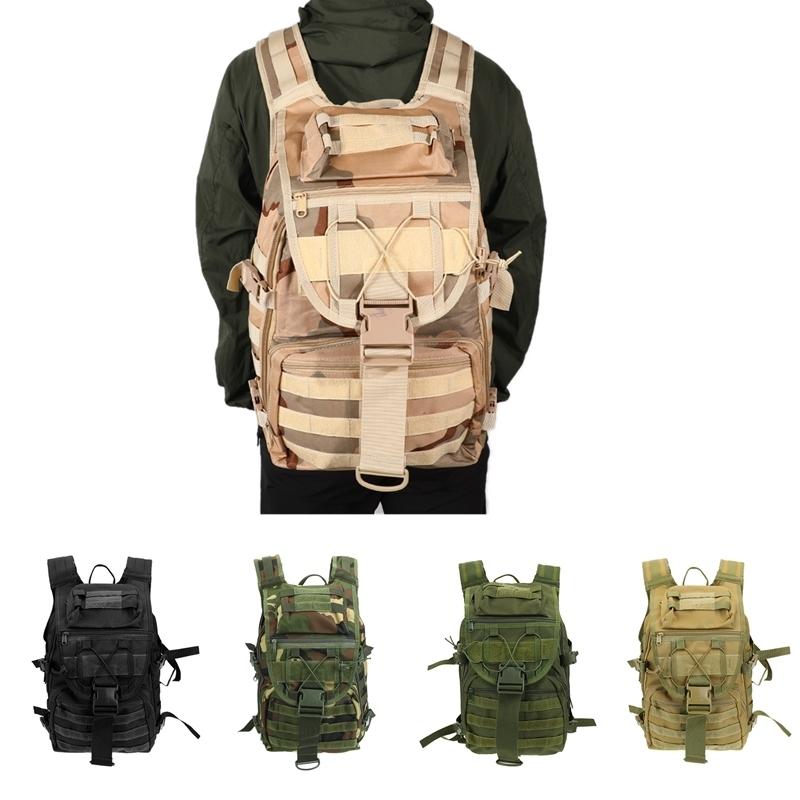 Multifuntional Tactical Backpack 900D Oxford 35L Waterproof Outdoor Climbing Camping Hiking Trekking Bags Men for New, Three sands
Multifuntional Tactical Backpack 900D Oxford 35L Waterproof Outdoor Climbing Camping Hiking Trekking Bags Men for New, Three sands
