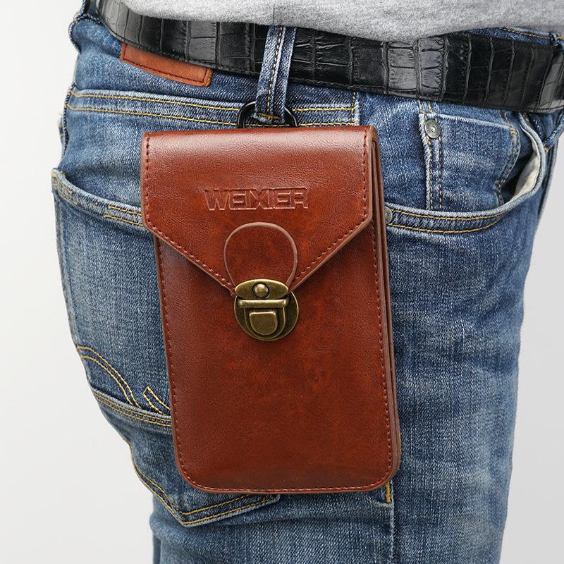 Weysfor Vogue Casual Small Waist Bag Cowhide Hook Bum Bags Waist Belt Pack Cigarette Case Phone Pouch Belt Clip Holster Case
Weysfor Vogue Casual Small Waist Bag Cowhide Hook Bum Bags Waist Belt Pack Cigarette Case Phone Pouch Belt Clip Holster Case