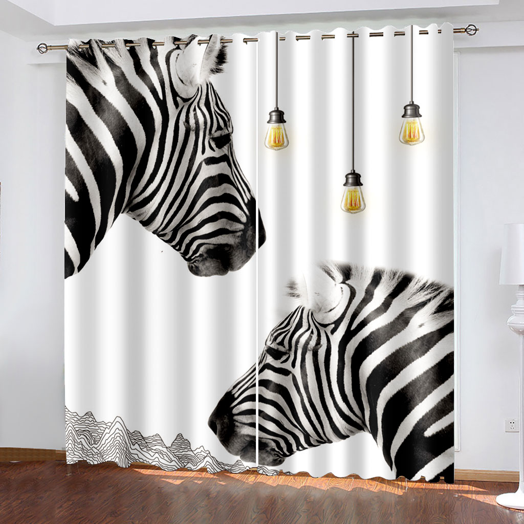 Luxury Blackout 3D Window Curtains For Living Room Bedroom black animal curtains 3D Curtain Printing Blockout Polyester
Luxury Blackout 3D Window Curtains For Living Room Bedroom black animal curtains 3D Curtain Printing Blockout Polyester