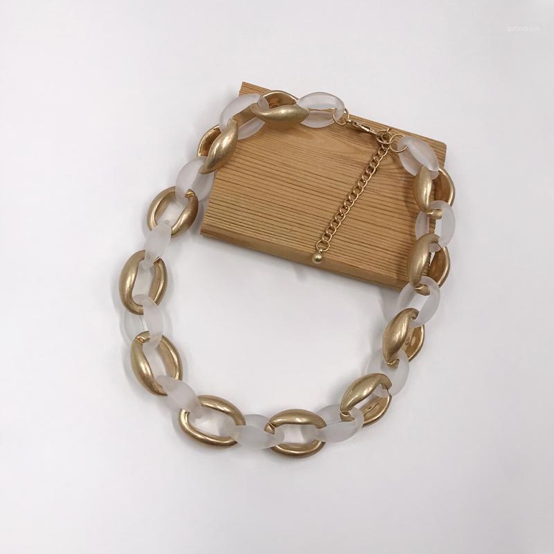 Kara&Kale Boho Fashion Jewelry Gothic Collar Necklace Frosted Resin&CCB Links Earthy Collares Simple Necklace Women Accessories1
Kara&Kale Boho Fashion Jewelry Gothic Collar Necklace Frosted Resin&CCB Links Earthy Collares Simple Necklace Women Accessories1