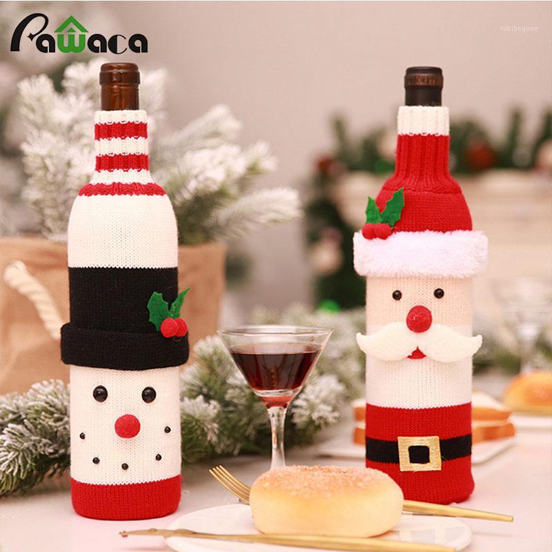 Christmas Wine Bottle Cover Decor Set Santa Claus Snowman Bottle Cover Clothes Kitchen Home Decoration New Year Gift Bag Holder1
Christmas Wine Bottle Cover Decor Set Santa Claus Snowman Bottle Cover Clothes Kitchen Home Decoration New Year Gift Bag Holder1