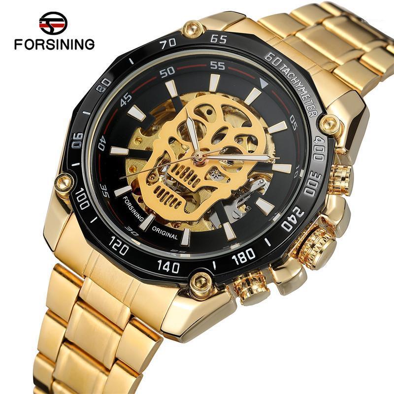 FORSINING Men Wristwatch Automatic Mechanical Sport Male Clock Top Skull Skeleton Waterproof Man Watch 0261, Fs02602 without box
FORSINING Men Wristwatch Automatic Mechanical Sport Male Clock Top Skull Skeleton Waterproof Man Watch 0261, Fs02602 without box