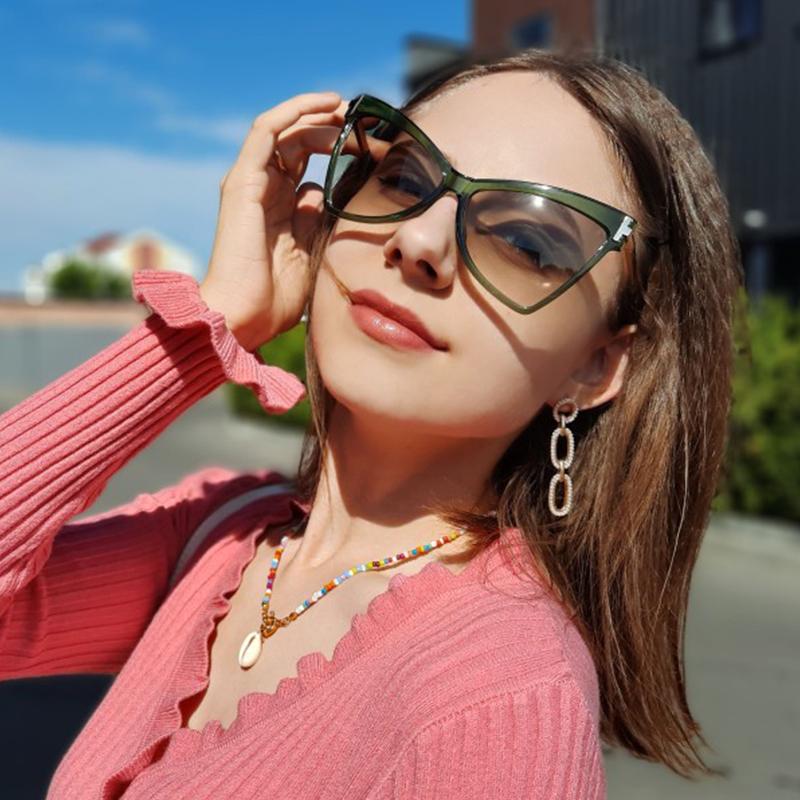 Sunglasses 2021 Cat Eye Women Men Green Classic Vintage T Letter Decoration Eyewear Oversized Frame Gradient Lens UV400
Sunglasses 2021 Cat Eye Women Men Green Classic Vintage T Letter Decoration Eyewear Oversized Frame Gradient Lens UV400