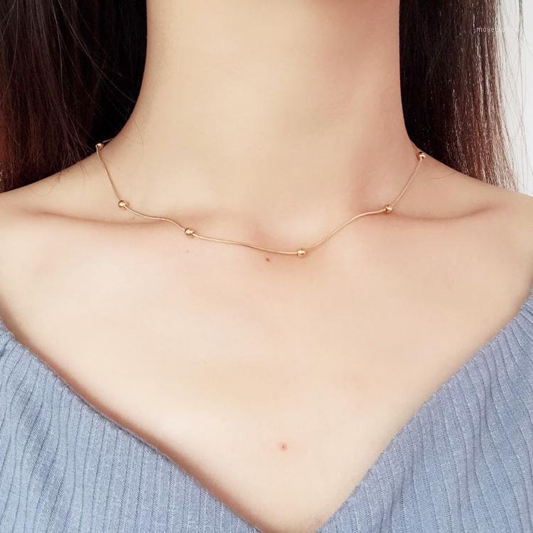 YUN RUO 2020 New Arrival Rose Gold Color Snake Chain Necklace Fashion Titanium Steel Jewelry Woman Never Fade Free Shipping 20201
YUN RUO 2020 New Arrival Rose Gold Color Snake Chain Necklace Fashion Titanium Steel Jewelry Woman Never Fade Free Shipping 20201