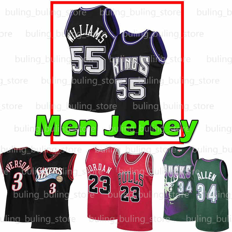Sacramento Kings Jason 55 Williams Allen 3 Iverson Ray 34 Allen Vince Miller Carter Grant 33 Hill Reggie Basketball Jerseys 01, Black;red
Sacramento Kings Jason 55 Williams Allen 3 Iverson Ray 34 Allen Vince Miller Carter Grant 33 Hill Reggie Basketball Jerseys 01, Black;red