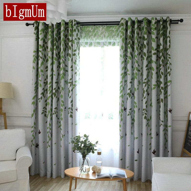 Modern Leaves Birds Printed Blackout Curtains for Living Room Bedroom Tulle Voile 100% Polyester Window Drapes Home Decoration
Modern Leaves Birds Printed Blackout Curtains for Living Room Bedroom Tulle Voile 100% Polyester Window Drapes Home Decoration