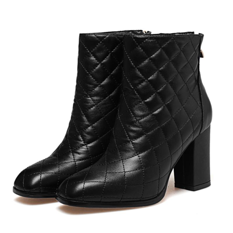 2020Women's boots high heels ankle boots fashion high quality plaid fabric sexy autumn and winter comfortable women, Black
2020Women's boots high heels ankle boots fashion high quality plaid fabric sexy autumn and winter comfortable women, Black
