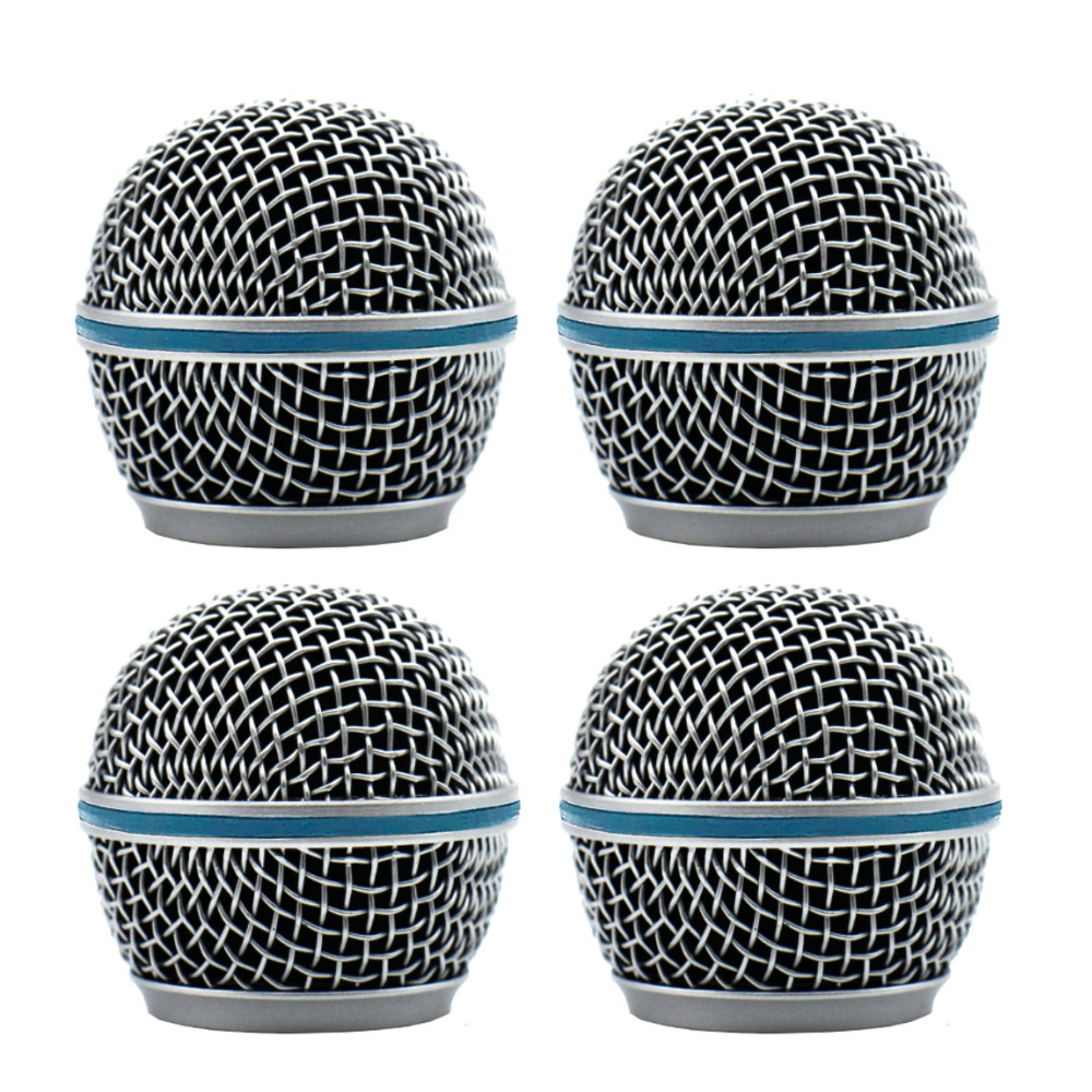 Wireless Microphone Metal Head Cover Compatible with Dynamic Mike Shure Beta58 Slx2 Series
Wireless Microphone Metal Head Cover Compatible with Dynamic Mike Shure Beta58 Slx2 Series