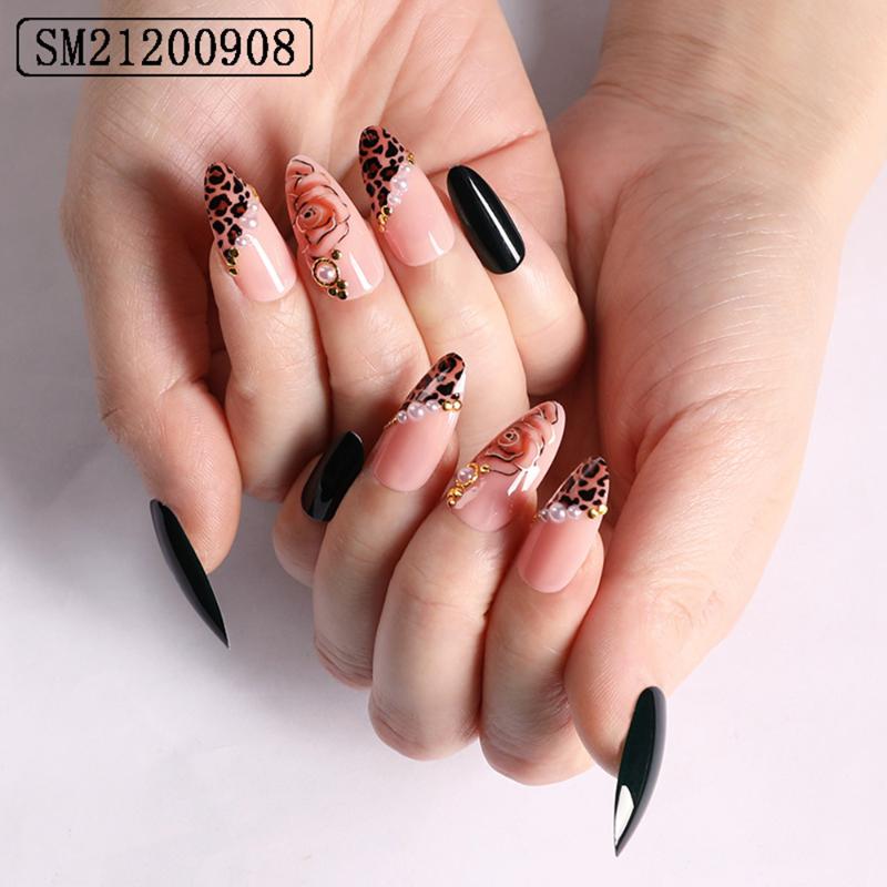 24 Pcs/Set Hot Full Cover False Nail Tips Super Long Ballerina Nail Art Manicure Acrylic Matte Tips Coffin Fake Nails Extension, 17
24 Pcs/Set Hot Full Cover False Nail Tips Super Long Ballerina Nail Art Manicure Acrylic Matte Tips Coffin Fake Nails Extension, 17